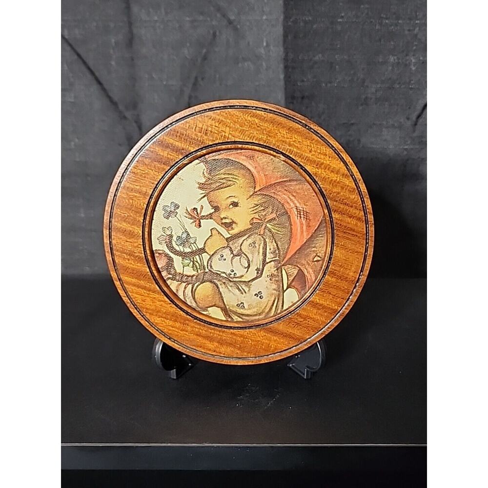 Vtg Reuge Raindrops Keep Fallin On My Head Hummel Wall Music Box Swiss Movement